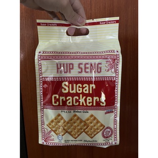 ขนมปังมาเลย์ Sugar Crackers เคลือบน้ำตาล (ขนาด250 กรัม) ทานคู่กับ กาแฟ ไมโล ยามเช้า ฟินสุดๆ