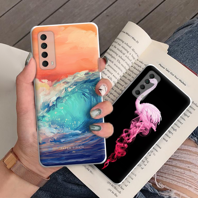 สําหรับ Huawei Y7a เคส Huawei Y7a ปลอกซิลิโคน