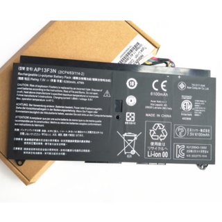 Acer Aspire S7-392 2ICP4/63/114-2 AP13F3N แบตเตอรี่โน้ตบุ๊ค