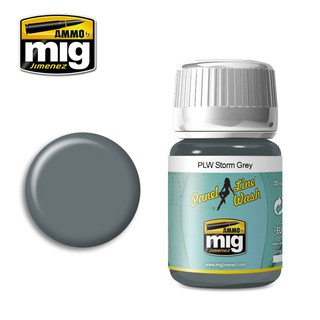 Ammo By MIG - AMIG1609 PANEL LINE WASH STORM GREY