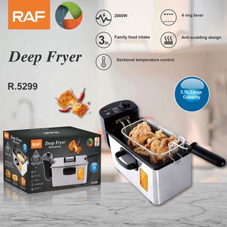 เครื่องทอดอาหาร Deep Fryer RAF รุ่น R.5299 ขนาด 3.5 ลิตร