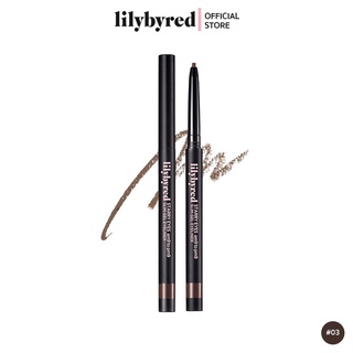 LILYBYRED STARRY EYES AM9 TO PM9 SLIM GEL EYELINER 03 #walnut brow (อายไลน์เนอร์)