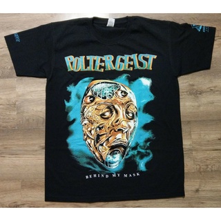 [COD]เสื้อยืดคอกลม ผ้าฝ้าย พิมพ์ลาย Poltergeist Behind My Mask สําหรับผู้ชายS-5XL