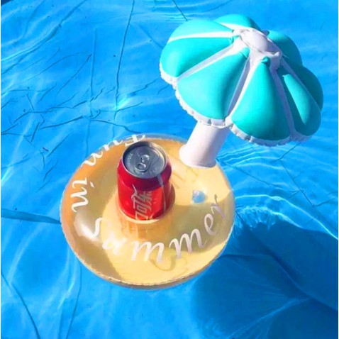 🌈พร้อมส่ง💦🍉ห่วงยางจิ๋ว เป่าลม วางแก้วน้ำ ห่วงยางแฟนซี รองแก้ว ลอยน้ำ ปาร์ตี้สระน้ำ รูปร่ม ต้นไม้ ลายเยอะน่ารัก💦🌈 - รูปที่ 6