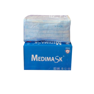 6.15 เก็บโค้ดส่งฟรีหน้าร้าน Medimask Lv1 หน้ากากอนามัยเกรดทางการแพทย์ บรรจุ 50ชิ้น/กล่อง