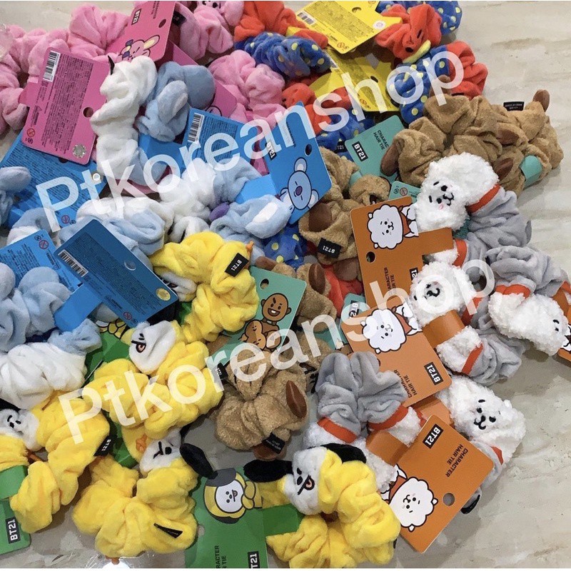 ✴[#bt21] พร้อมส่ง!!! ยางมัดผม bt21 ของแท้ 💯🇰🇷