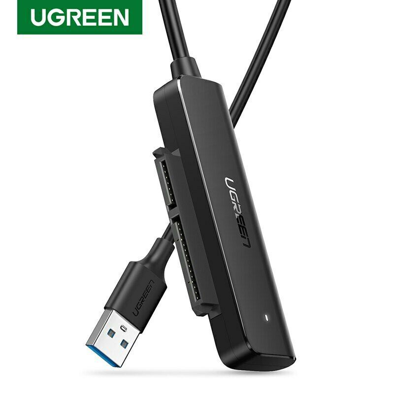 UGREEN SATA to USB 3.0(หรือUSB-C) Adapter Cable for 2.5(70610,70609)(มี2รุ่น USB3.0หรือUSB-C) )