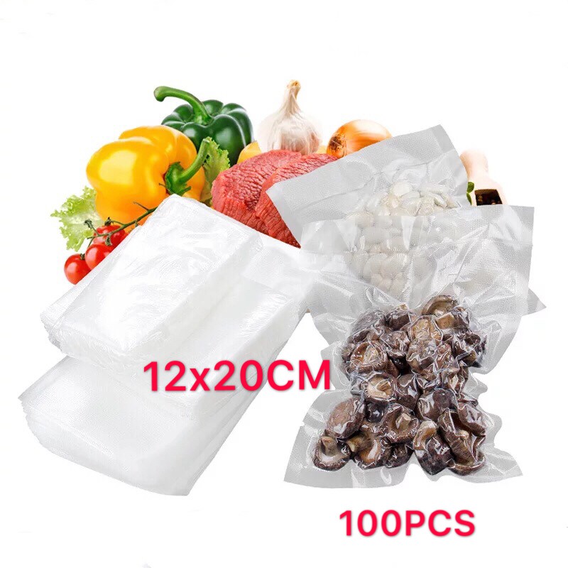 12x20cm Vacuum Sealer Food Saver Bag - intl