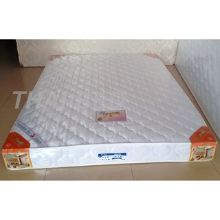 THAI BED Size5ฟุต หนา6นิ้ว ที่นอนยางมิลเสริมใยมะพร้าว1นิ้ว ที่นอนเพื่อสุขภาพการหลับนอนที่ดีที่สุด