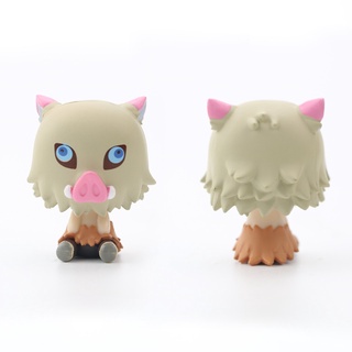 โมเดล ดาบพิฆาตอสูร Demon Slayer : Kimetsu no Yaiba POP สูง 4.5 cm น่ารักมาก งานดี E5EL