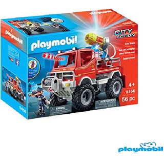 Playmobil 9466  CityAction Fire Truck แอ็คชั่นฟิกเกอร์  ซิตี้แอคชั่น รถบรรทุกดับเพลิง