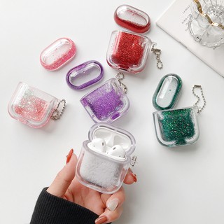 Case Airpods 1/2/Pro ตู้น้ำกากเพชร ดาวตก มีหลายสี