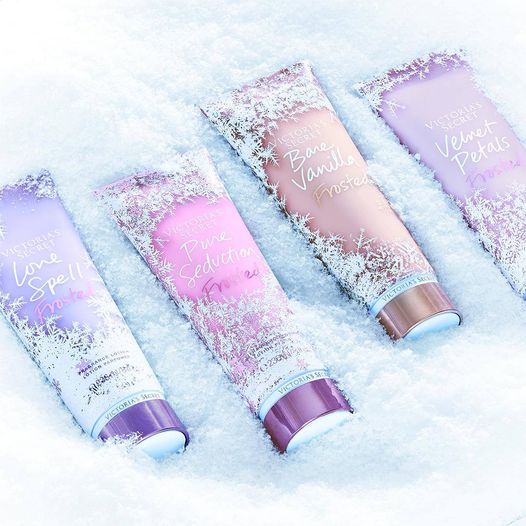Victoria's Secret Frosted FRAGRANCE Collection Body Lotion ขนาด 236ml. งานมิลเลอร์