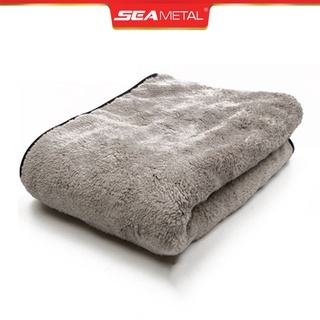 SEAMETAL 100*40cm Car Wash Towel Microfiber Super Absorbent Cleaning Towel Car Detailing Wash Towels