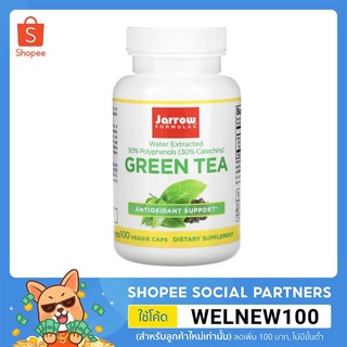 Green Tea, 500 mg, 100 แคปซูล | Jarrow Formulas