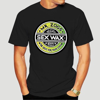 เสื้อยืดผ้าฝ้ายพิมพ์ลายขายดี Sex Wax Mr Zogs เสื้อเชิ้ตแขนสั้น สีขาว 2881X