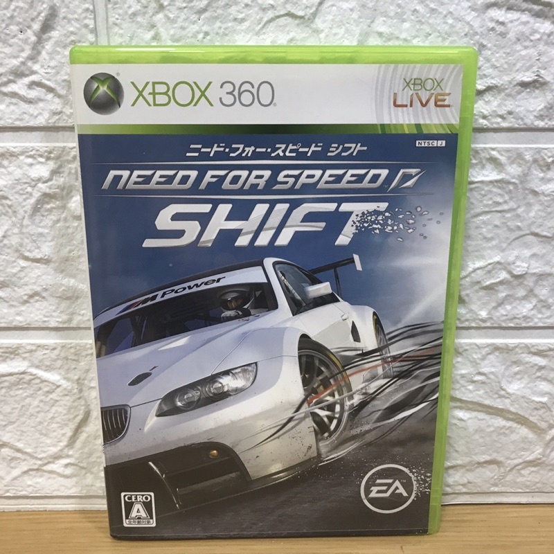 แผ่นแท้ [Xbox 360] Need for Speed Shift (Japan) (UND-00006)