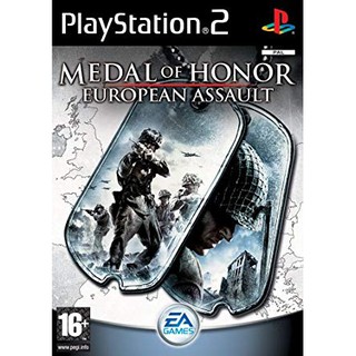 แผ่น ps2 Medal of hanor : european assualt