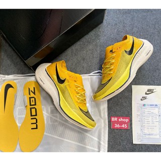 🔥ราคาโรงงาน🔥 รองเท้า  Air Zoom Vaporfly NEXT% Yellow Size36-45 สินค้าพร้อมกล่องอุปกรณ์ครบ