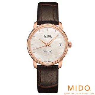 Mido รุ่น BARONCELLI HERITAGE LADY นาฬิกาสำหรับผู้หญิง รหัสรุ่น M027.207.36.106.00