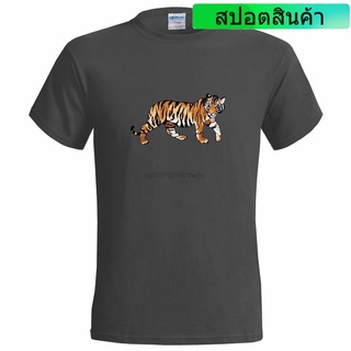 เสื้อยืด พิมพ์ลายสัตว์ สิงโต แอฟริกา เอเชีย สัตว์ป่า เสือ 1 สําหรับผู้ชาย