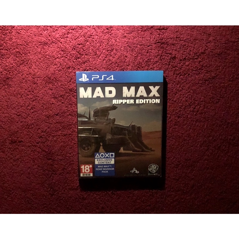 แผ่นเกม Mad Max กล่องเหล็ก limited edition PS4 มือ2 สภาพเก็บสะสม