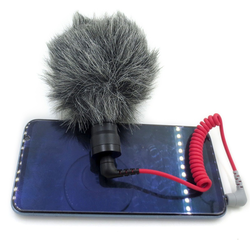 AH สายไมโครโฟนแบบหนีบเสื้อ 3 5 มม. ชายกับชายอะแดปเตอร์มุมขวาสายคอคลิปสายไมค์สําหรับ Rode SC7