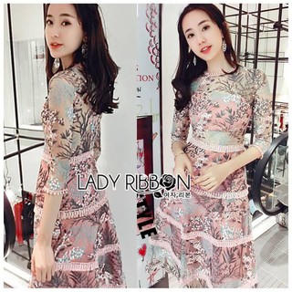 เดรสยาวปะการัง ป้าย Jariya ไซส์ M