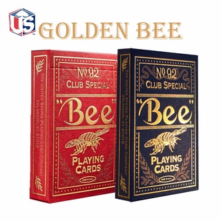 Bee Gold Edition เล่นไพ่สํารับจักรยานการ์ดเกมเทคนิคมายากล