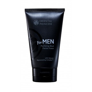 โฟมล้างหน้าสำหรับผู้ชาย ออเรียนทอล พรินเซส Oriental princess For Men Purifying Mud Facial Foam (100 g.) 1 หลอดพร้อมส่ง