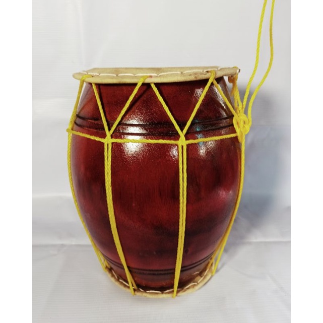 กลองรำวง เล็ก หน้า 6 นิ้ว หนังวัวแท้