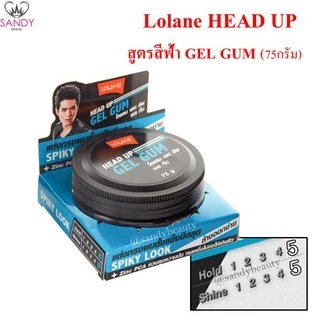 Lolane โลแลน แว็กซ์ จัดแต่งทรงผม เฮดอัพ Head Up 75 g. เยล เจล ใส่ผม โพเมด โปเมด พอมเมด ใส่ผม มี 4 สูตร อยู่ทรง