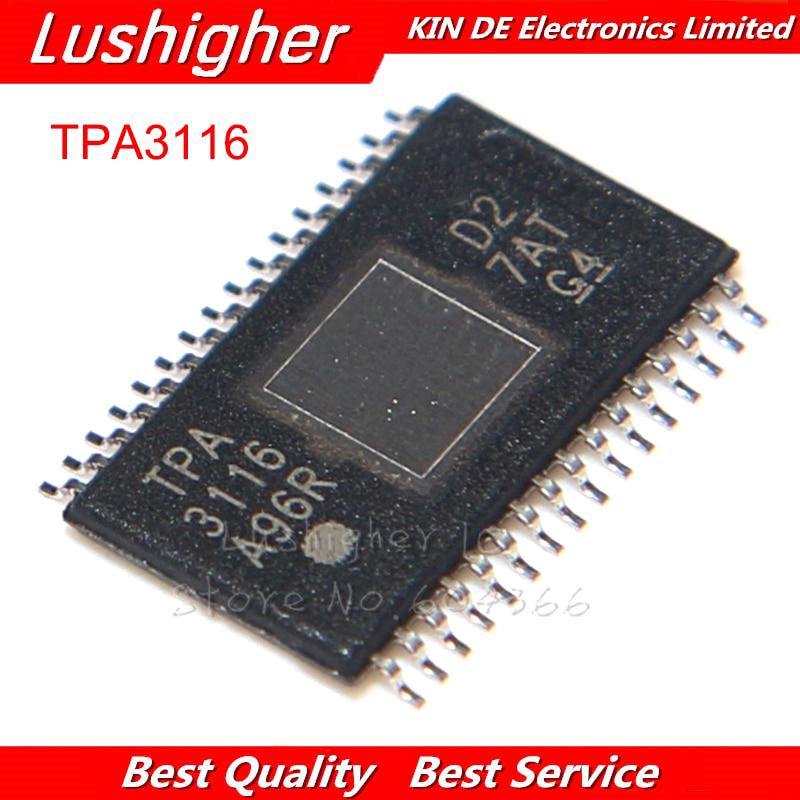 Tpa3116D2Dadr Tpa3116D2 Htssop32 Tpa3116 Ic รองเท้าผ้าใบสไตล์ดั้งเดิม 2ชิ้น