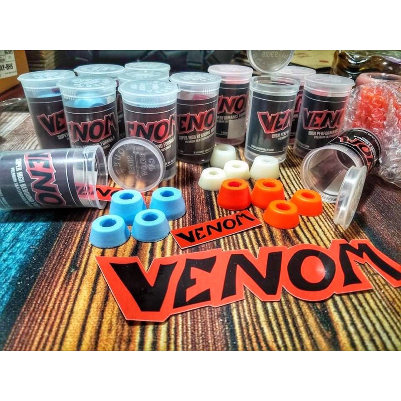 📣โละขาดทุน📣🌈บุชชิ่ง Venom Bushing Street -กระปุก 4 ชิ้น [พร้อมส่ง] บุชชิ่ง surfskate/ skateboard🇺🇸