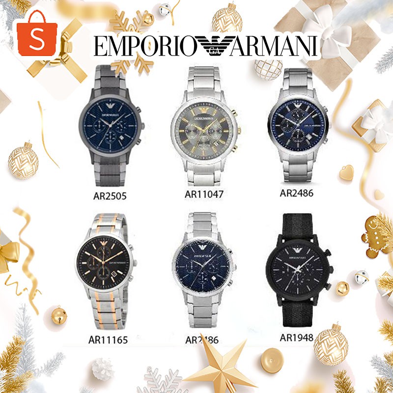 นาฬิกา Emporio Armani ผู้ชาย นาฬิกาข้อมือผู้หญิง อามานี่  brandname OWA97