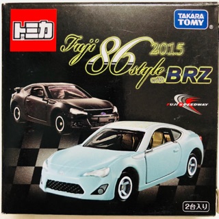 Tomica #FUJI 86 Style With BRZ 2015🔥งานเก่า หายาก‼️แถมกล่องใสแข็ง🔥