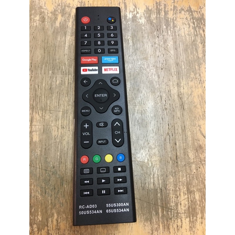 Remote-TVlcd/50us534an,55us300an,65us534an,RC-ad03