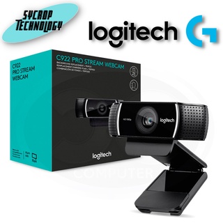 LOGITECH  WEBCAM (เว็บแคม) C922 PRO HD STREAM WEBCAM ประกันศูนย์