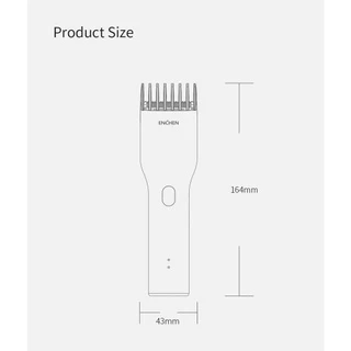 Enchen Electric Hair Trimmer Clipper USB Fast Charging ปัตตาเลี่ยนตัดผมไร้สาย แบตเตอเลี่ยนตัดผม