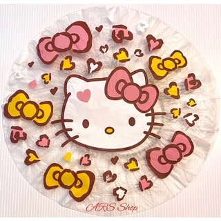 หมวกอาบน้ำคิตตี้ หมวกคลุมผมอาบน้ำ 💧💦 [ ถูกสุดๆ] ลายคิตตี้โบว์ 🎀🎀