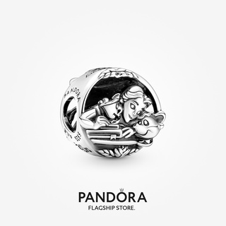 Pandora จี้กระดิ่ง ลายดิสนีย์ Beauty and the Beast Belle and Friends ของขวัญวันเกิด สําหรับสุภาพสตรี p825 DIY