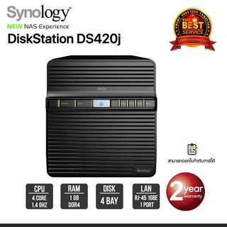 Synology DiskStation DS420j 4-bay NAS