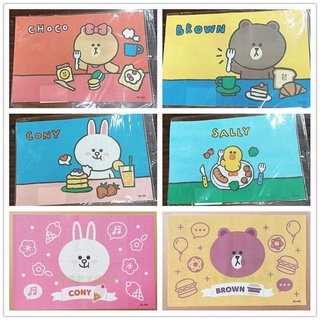 Line Friends Brown Cony Sally Choco กันน้ํา 30X45 ซม.