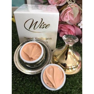 กันแดดหน้าเนียน wise nano collagen SPF 50 PA +++ (มีเก็บเงินปลายทาง)