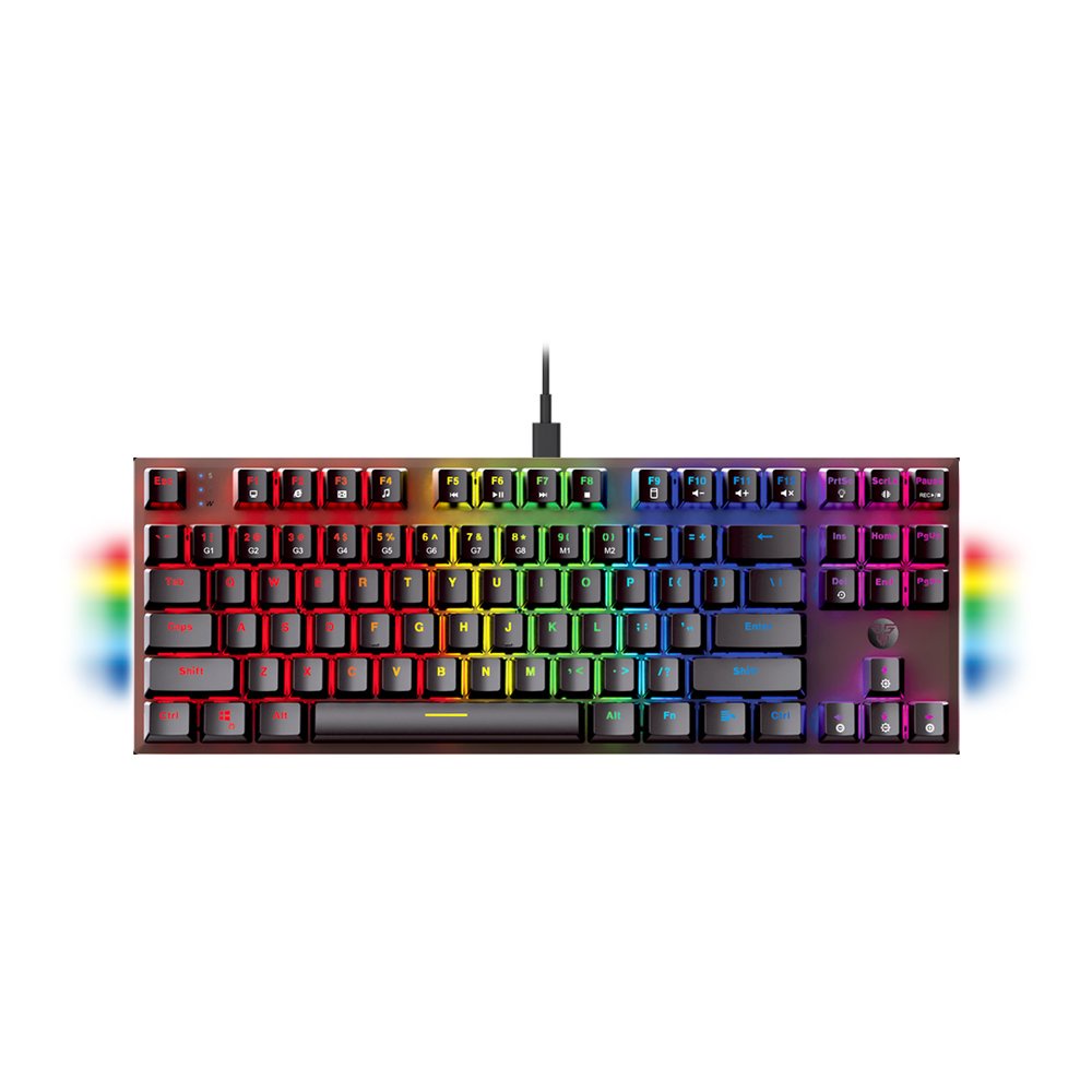 Fantech MK856 MAXFIT TKL RGB Keys 85% Mechanical Gaming Keyboard คีย์บอร์ดเกมมิ่ง - ดำ