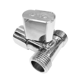 มินิบอลวาล์ว มินิบอลวาล์ว ANA MALE/FEMALE/MALE 1/2 นิ้ว ชุบโครเมียม วาล์วน้ำ งานระบบประปา MINI BALL VALVE ANA MALE/FEMAL