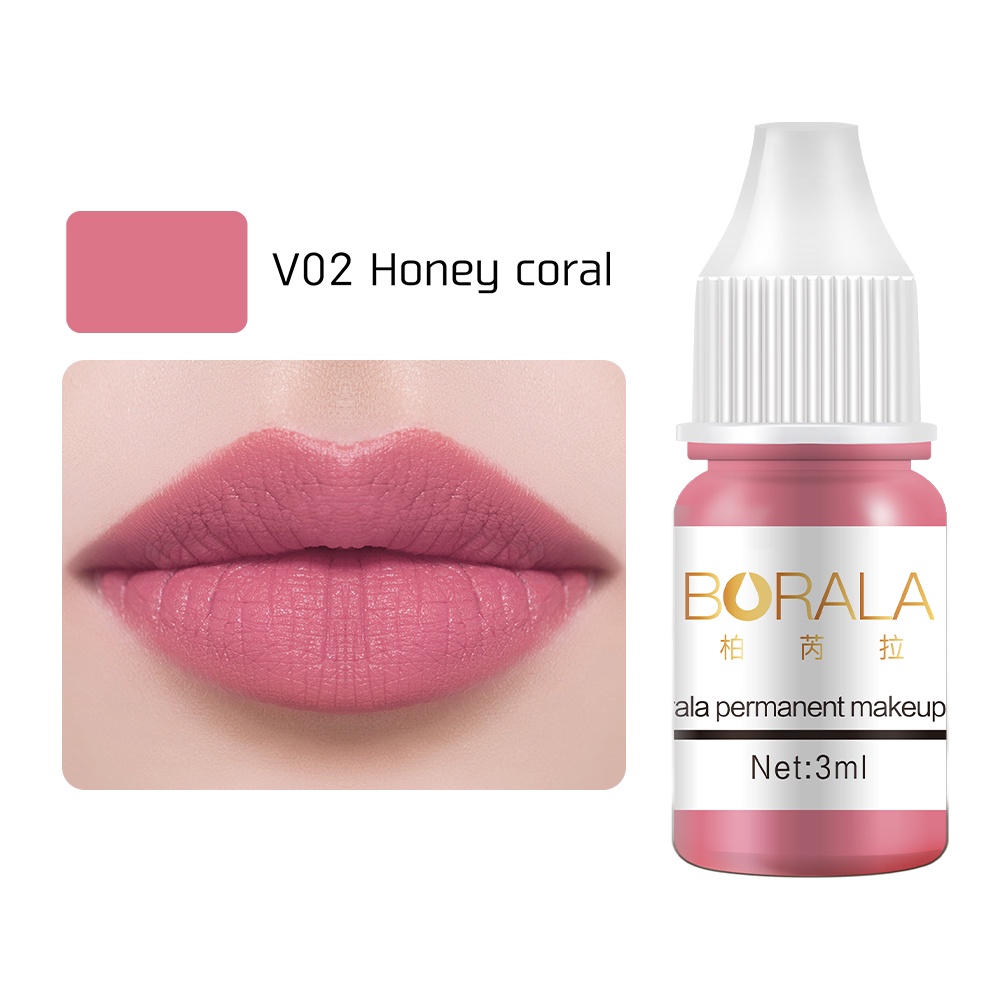 Aimoosi ล่าสุด เม็ดสีไมโครเบลด กึ่งถาวร 3 มล. สําหรับสักปาก - รูปที่ 3