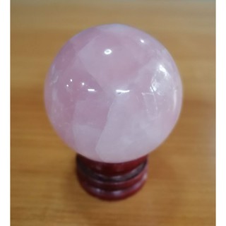 ลูกบอลหินโรสควอทซ์ หินคริสตัลโรสควอทซ์ Rose Quartz Ball หินมงคล