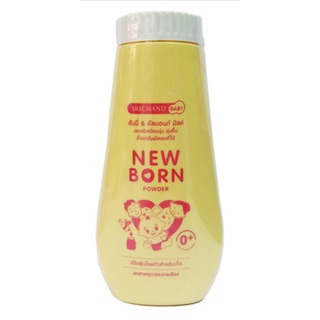 SRICHAND BABY NEWBORN POWDER 150 G ศรีจันทร์เบบี้ ฮันนี่ &amp; อัลมอนด์ มิลค์ นิวบอร์น พาวเดอร์ แป้งฝุ่นโรยตัวสำหรับเด็ก