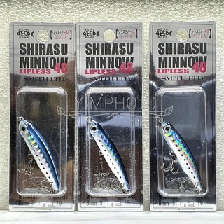 Smith Shirasu Minnow Lipless 48 lls 3.1g. sinking จมโคลง ของแท้100% เหยื่อปลอม เหยื่อตกปลา